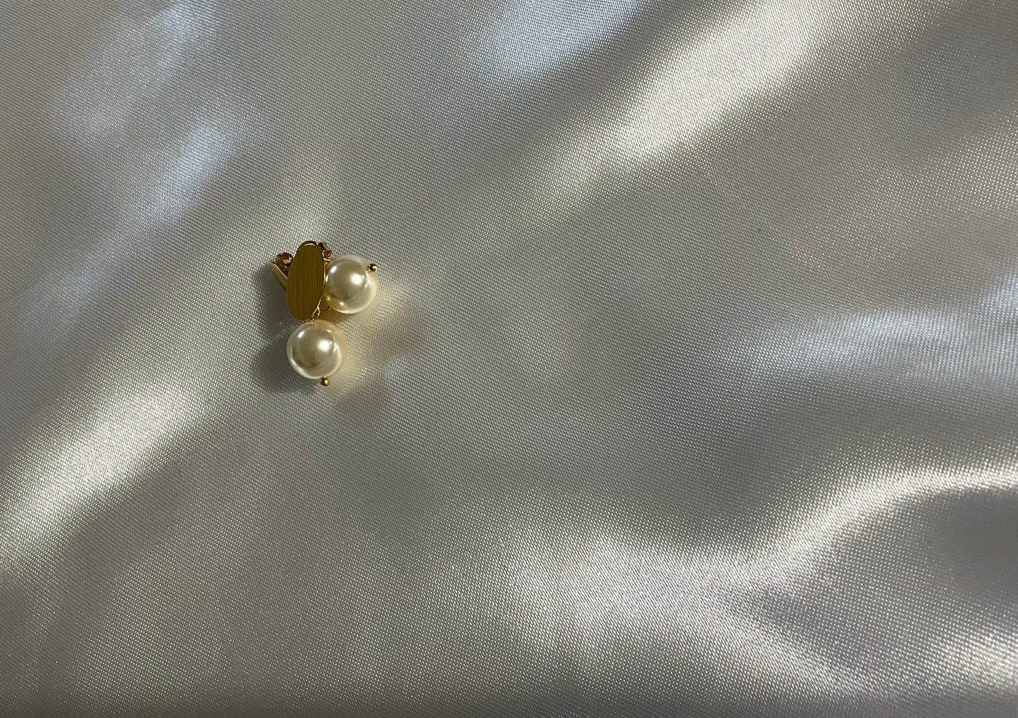 18K Gold Plated pearl Earrings